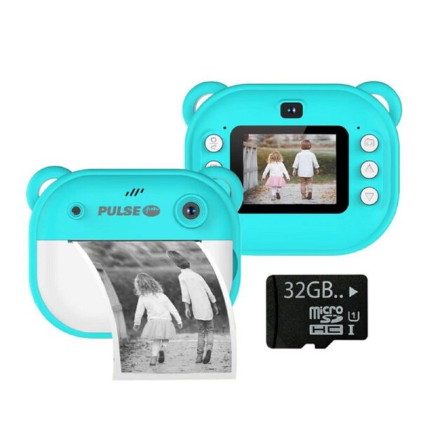 PULSE Instant Thermal Print Digital Camera Green