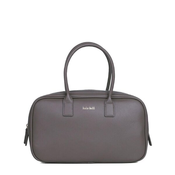 Kate Hill Women's Beth Bowling Bag Handbag 36x20.5cm Charcoal