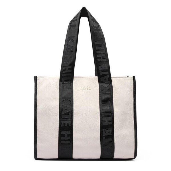 Kate Hill Women's Shoulder Shopper Bag 36x28cm Black/White