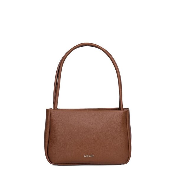 Kate Hill Women's Simon Shoulder Bag Handbag 32x10.5cm Tan