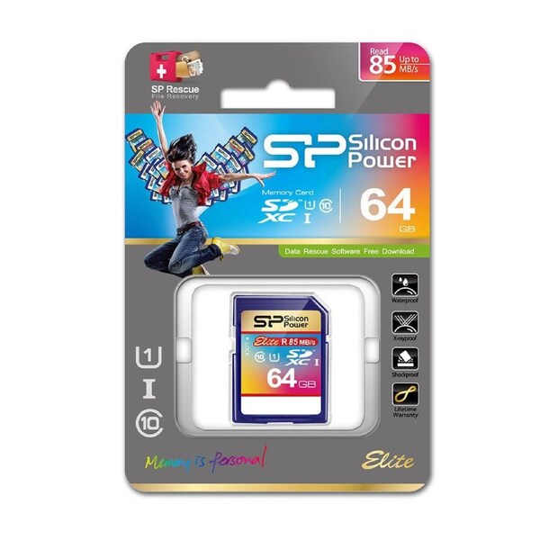 Silicon Power SDXC Elite 64GB UHS-1