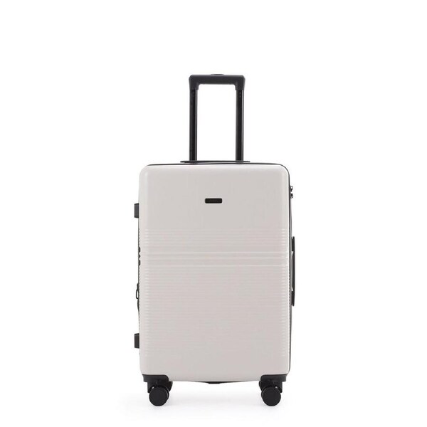 Paklite Elements Medium Travel Luggage Suitcase Lightweight 66.5cm Oatmeal