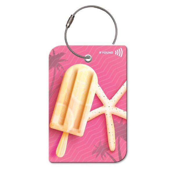 Retreev Lolly Travel Bag Smart Tag Luggage Suitcase Name Card w/ QR