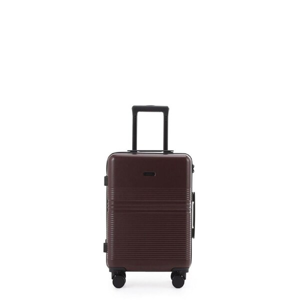 Paklite Elements Small Travel Luggage Suitcase Lightweight 56.5cm Burgundy