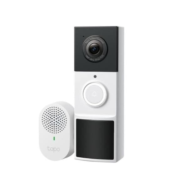 Tapo TD21 Video Doorbell Smart Camera 2K HD Video Night Vision Spotlight