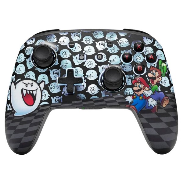 PowerA Enhanced Wireless Controller Mario Boo for Nintendo Switch Ghost Lumectra