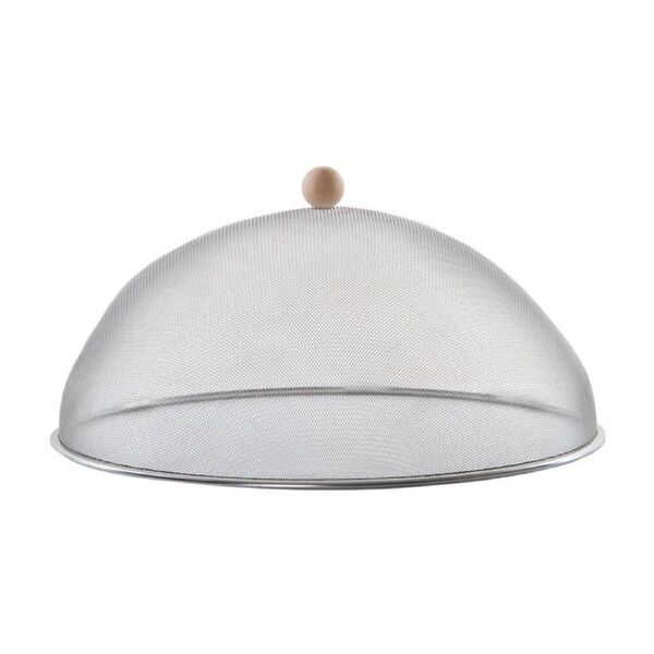 Esschert Design Stainless Steel Food Cover Dinning Tableware Round Large