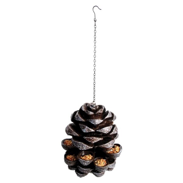 Esschert Design Bird Feeder Open Pinecone Garden & Outdoor Decoration 23cm
