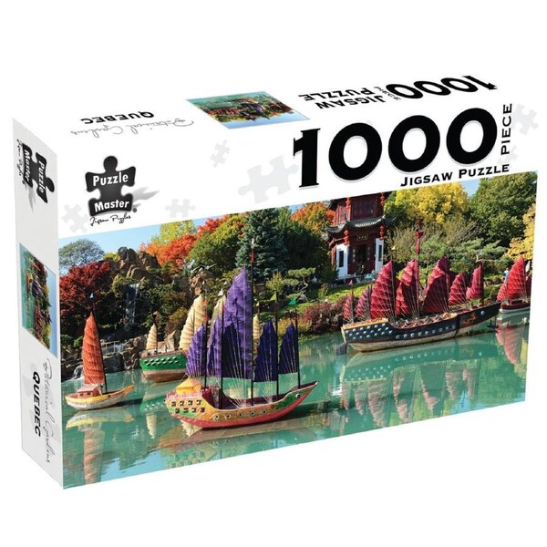Puzzle Master - Botanical Gardens Quebec 1000 Piece Puzzle