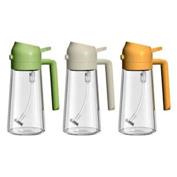 JOYBUY 2-in-1 Oil Spray Bottle – Dual-Purpose Kitchen Cooking Oil & Sauce Sprayer