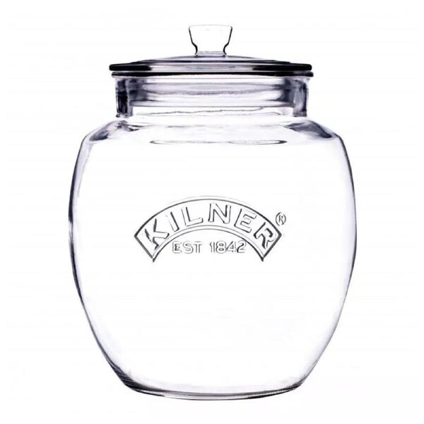 JOYBUY Kilner 4L Universal Storage Jar – Large Glass Container