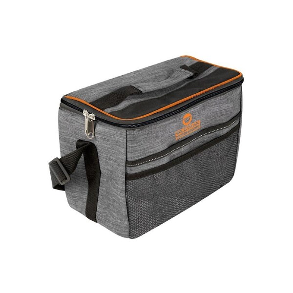 JOYBUY Wildtrak 8.5L Camping Cooler – 12-Can Capacity Storage Bag in Grey/Black