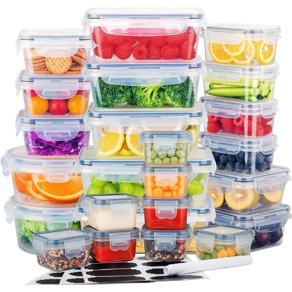 JOYBUY ONLINE 24-Piece Food Storage Set – Leakproof BPA-Free Containers