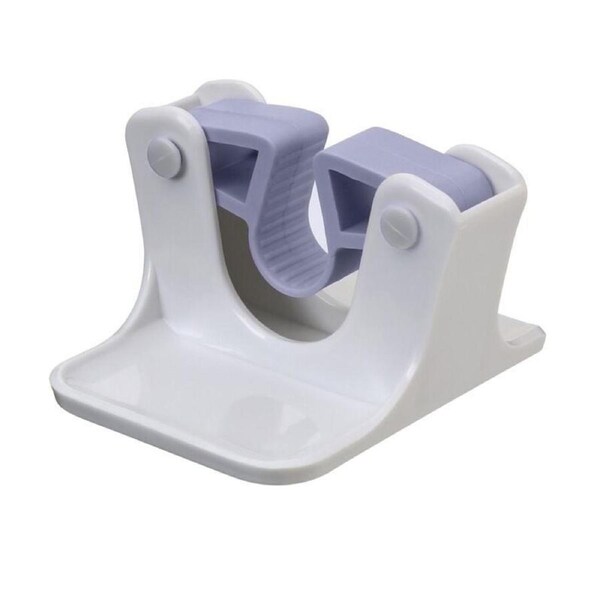 JOYBUY Wall Mount Broom Holder – Self-Adhesive No-Drill Gripper for Cleaning Tools