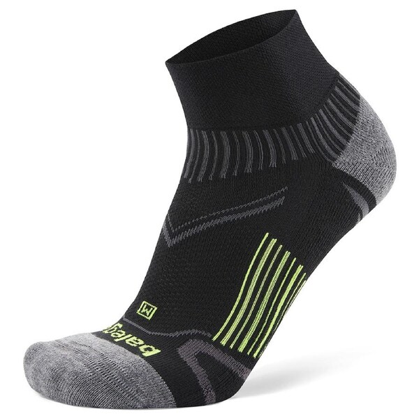 Balega Enduro Quarter Drynamix Running Socks Outdoor Black S
