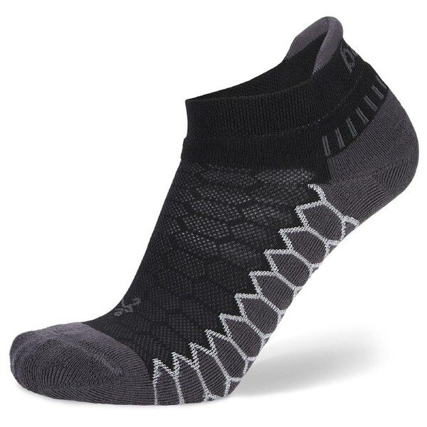 Balega Silver No Show Drynamix Running Socks Outdoor Black XL