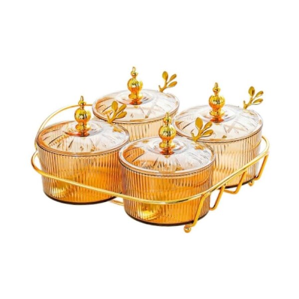 JOYBUY Luxury Dried Fruit Serving Tray – Condiment Platter for Parties & Weddings