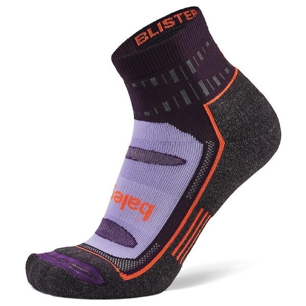Balega Blister Resist Quarter Drynamix Socks Midnight Plum M
