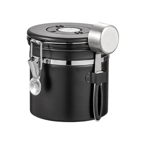 JOYBUY Stainless Steel Coffee Storage Container – Airtight Bean Canister