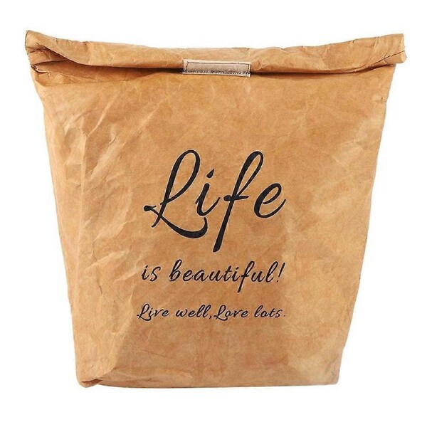 JOYBUY Kraft Paper Aluminum Film Lunch Bag – Eco-Friendly Dupont Material