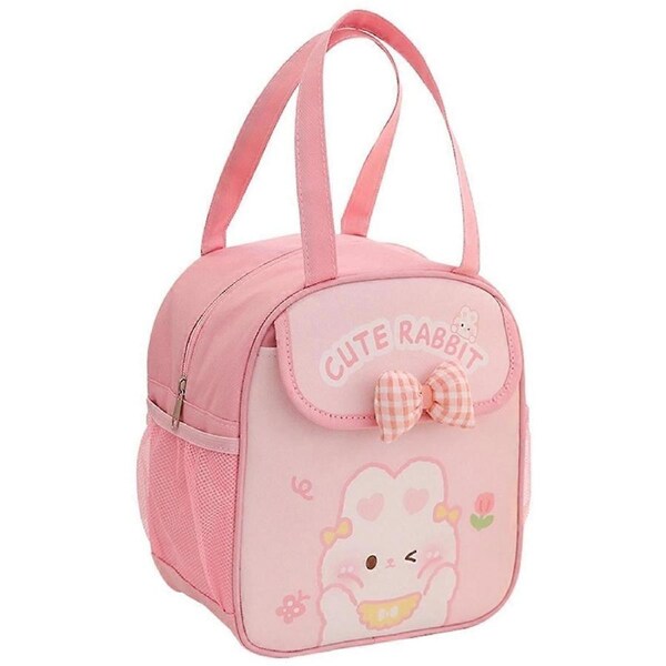 JOYBUY Kawaii Girls' Lunch Bag – Cute Insulated Tote for Hot/Cold Food