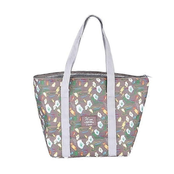 JOYBUY Waterproof Thermal Picnic Lunch Bag – Foldable Fashion Cooler Tote