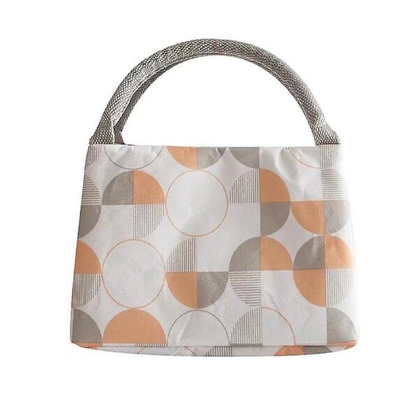 JOYBUY White Thick Waterproof Bento Bag – With Rice Pocket Insulation Carrier