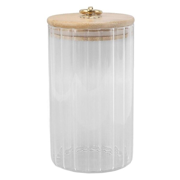 JOYBUY 750ml Glass Storage Jar – Moisture-Proof Tea, Coffee, Sugar Container