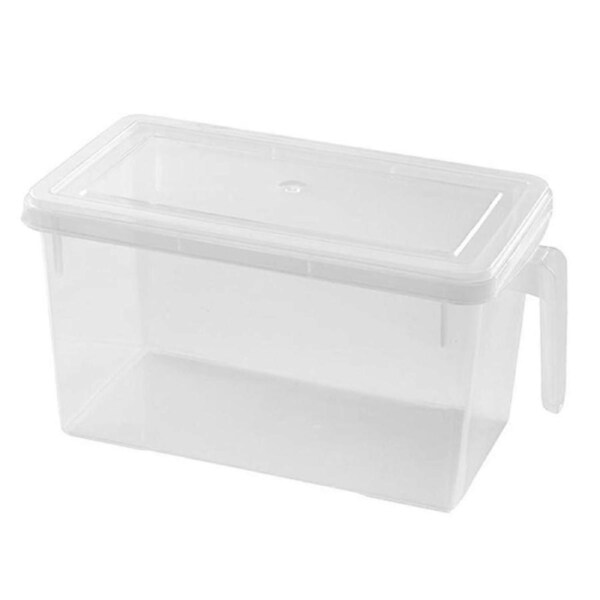 JOYBUY Square Plastic Food Storage Containers – Stackable Fridge Organizers with Lids