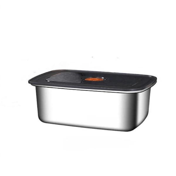 JOYBUY 600ml Stainless Steel Lunch Box – Heatable Fresh-Keeping Bento Box