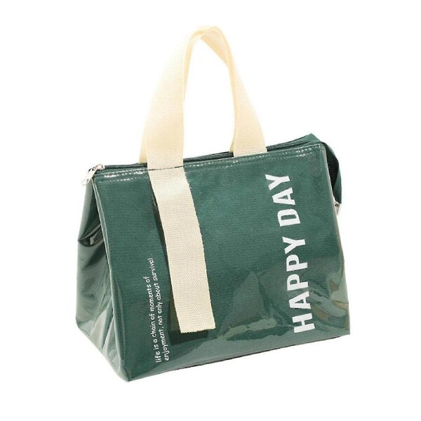 JOYBUY Solid Color Waterproof Thick Insulation Lunch Bag – Simple Bento Tote