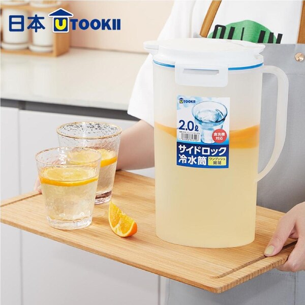 JOYBUY Utookii 2L Japanese Style Cold Water Kettle – High Temp Resistant Juice Pitcher