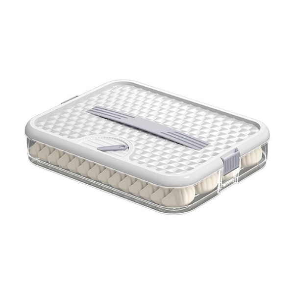 JOYBUY Plastic Dumpling Storage Box – Non-Slip Kitchen Container