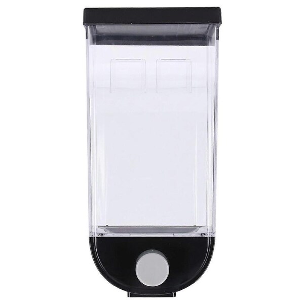 JOYBUY Wall-Mounted 1.5L Dry Food Dispenser – Grain, Cereal, Laundry Beads Container