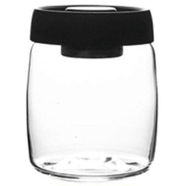JOYBUY Glass Vacuum Coffee Bean Container – Nordic Style Airtight Jar for Coffee, Tea, Snacks