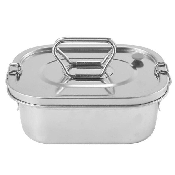 JOYBUY Stainless Steel Bento Lunch Box - Kids Metal Food Container for Outdoor Use