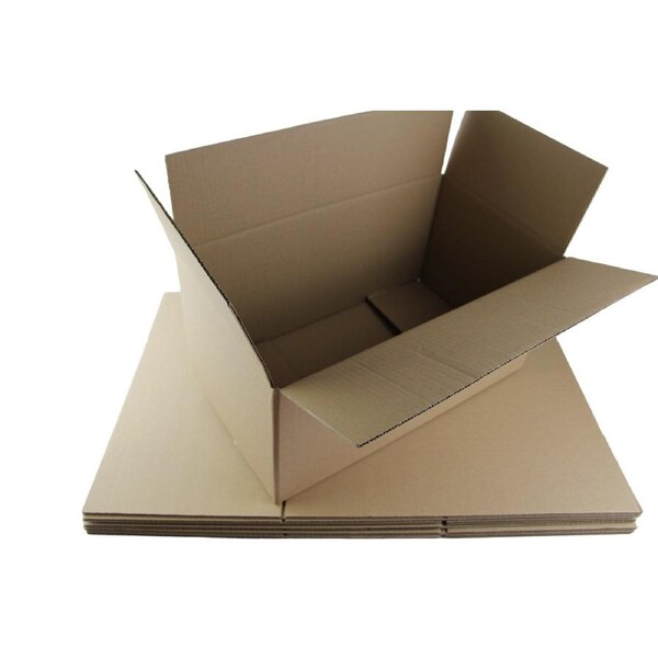 JOYBUY 25pcs Cardboard Flat-Packed Boxes - Moving Storage Packing Cartons