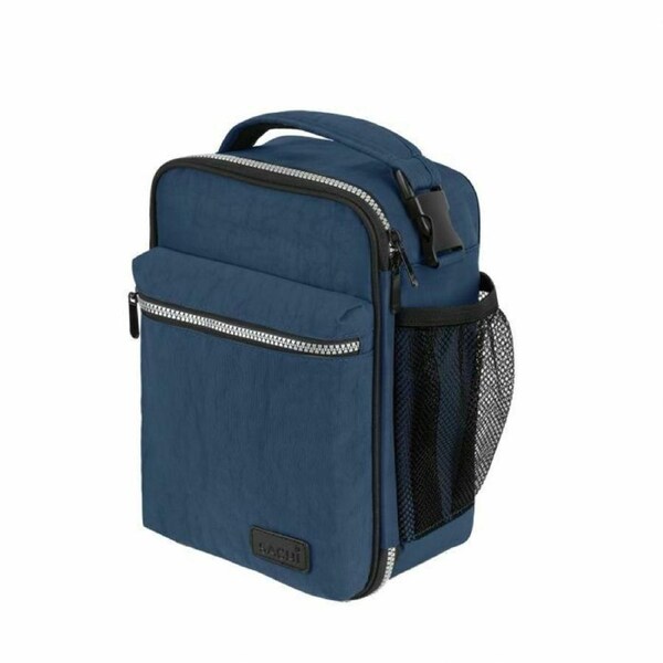 JOYBUY Insulated Thermal Lunch Snack Tote Bag - Navy Cooler Bag for School Carry