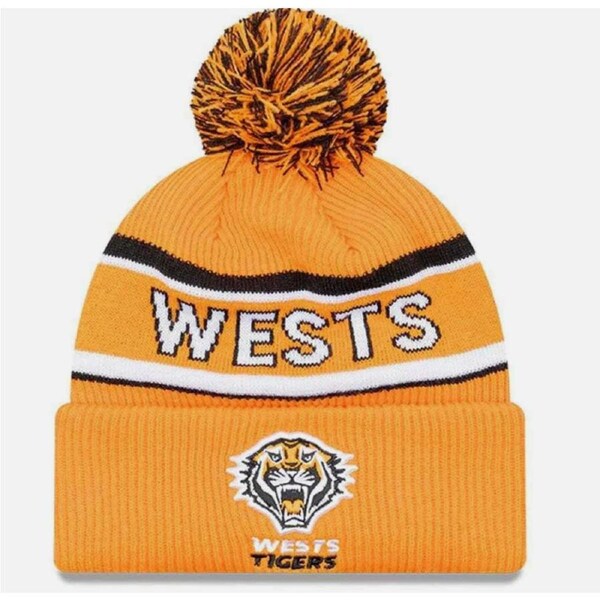 NRL Team Colours Beanie - West Tigers - Adult - Unisex - Hat