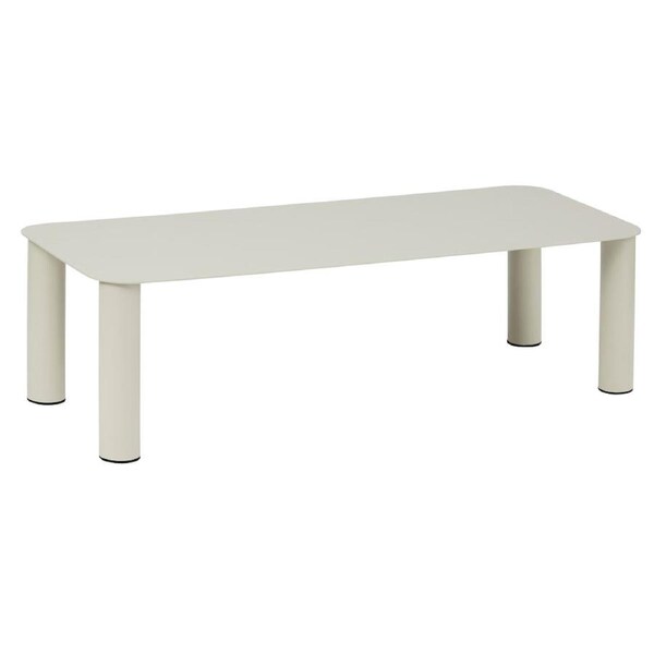 Cooper & Co. Maison 120cm Metal Coffee Table White