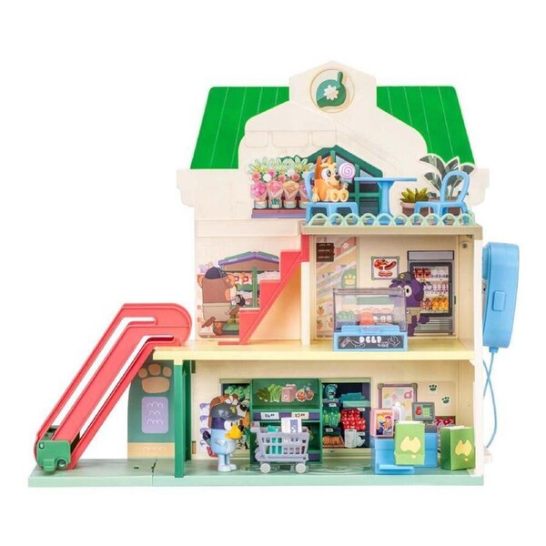 Bluey Supermarket Mini Grocery Chef Station Rope Play Playset Toy