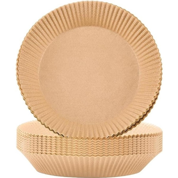 JOYBUY 100 PCS Non-Stick Pan Parchment Paper Air Fryer Disposable Paper Liner Set