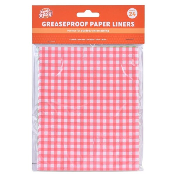JOYBUY COOK EASY 24pc Greaseproof Paper Liners
