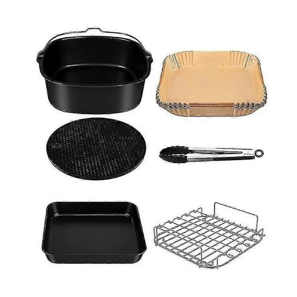 JOYBUY Air Fryer Accessories Hot Air Fryer Accessories For 5.5 LAir Fryer Xxl Accessories Square Accesso