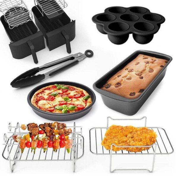 JOYBUY 9Pcs Air Fryer Accessories Air Fryer Rack