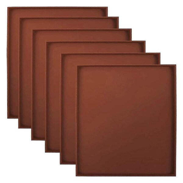 JOYBUY 6 Pack Silicone Dehydrator Sheets Non Stick Edge Dehydrator Trays For Meat Vegetables Fruit Food Dr