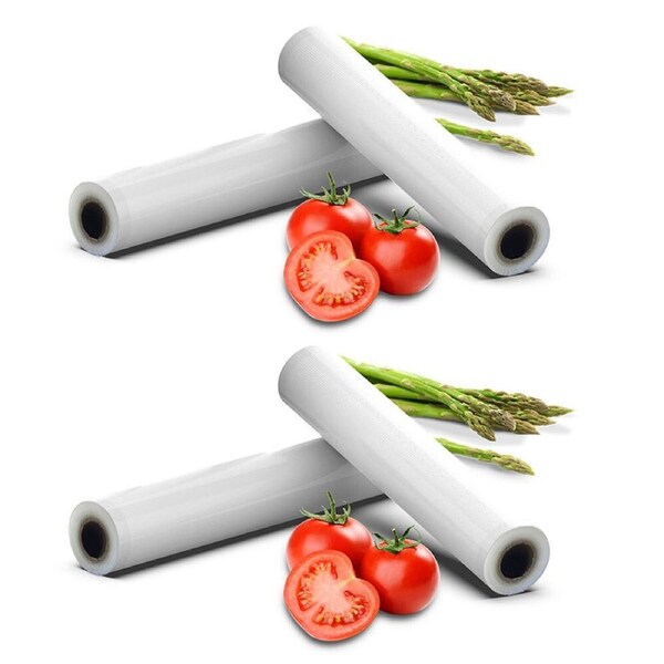 JOYBUY 4PK Healthy Choice 28cm Vacuum Sealer Bag Roll Food Storage Bags Saver Clear