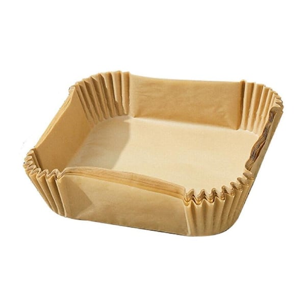 JOYBUY Ozoffer 50Pcs Disposable Square Air Fryer Paper Liner Non-Stick Baking Paper Liners