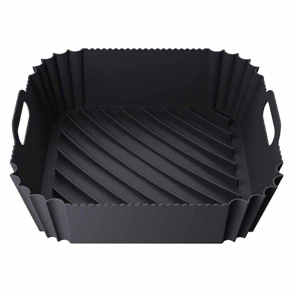JOYBUY Air Fryer Silicone Pot Air Fryer Basket Liner Non-Stick Reusable Baking Tray