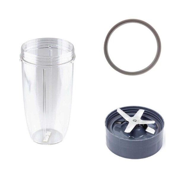 JOYBUY For Nutribullet Extractor Blade + Tall Cup + Grey Seal - 900 and 600 Models